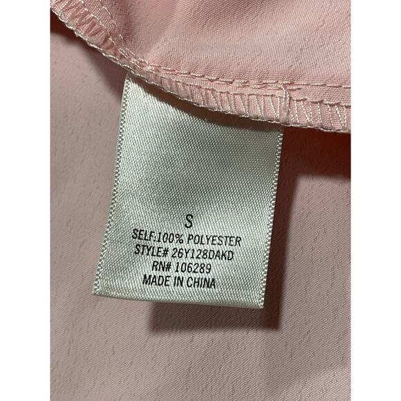 Francesca's Mi Ami Tiered Tank Maxi Dress Womens Size Small Shirred Ruched Pink - Picture 6 of 9